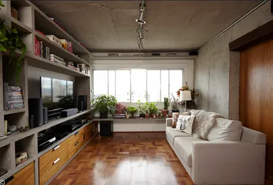 Apartamento Girassol / Sub Estúdio